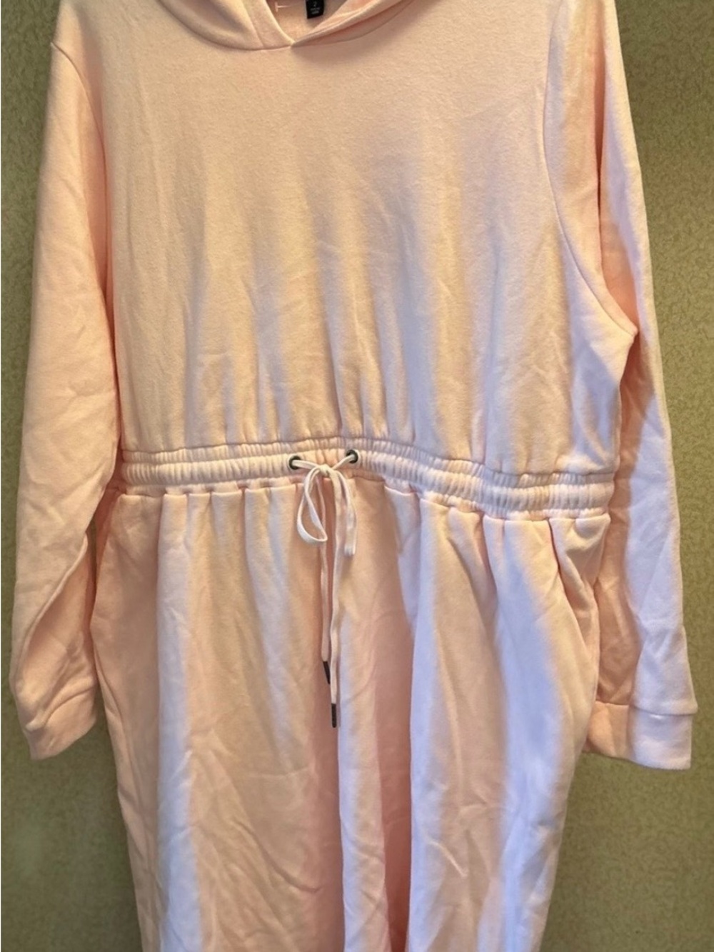 🎻torrid sleepwear size 18/20 soft light pink blush pullover hoodie